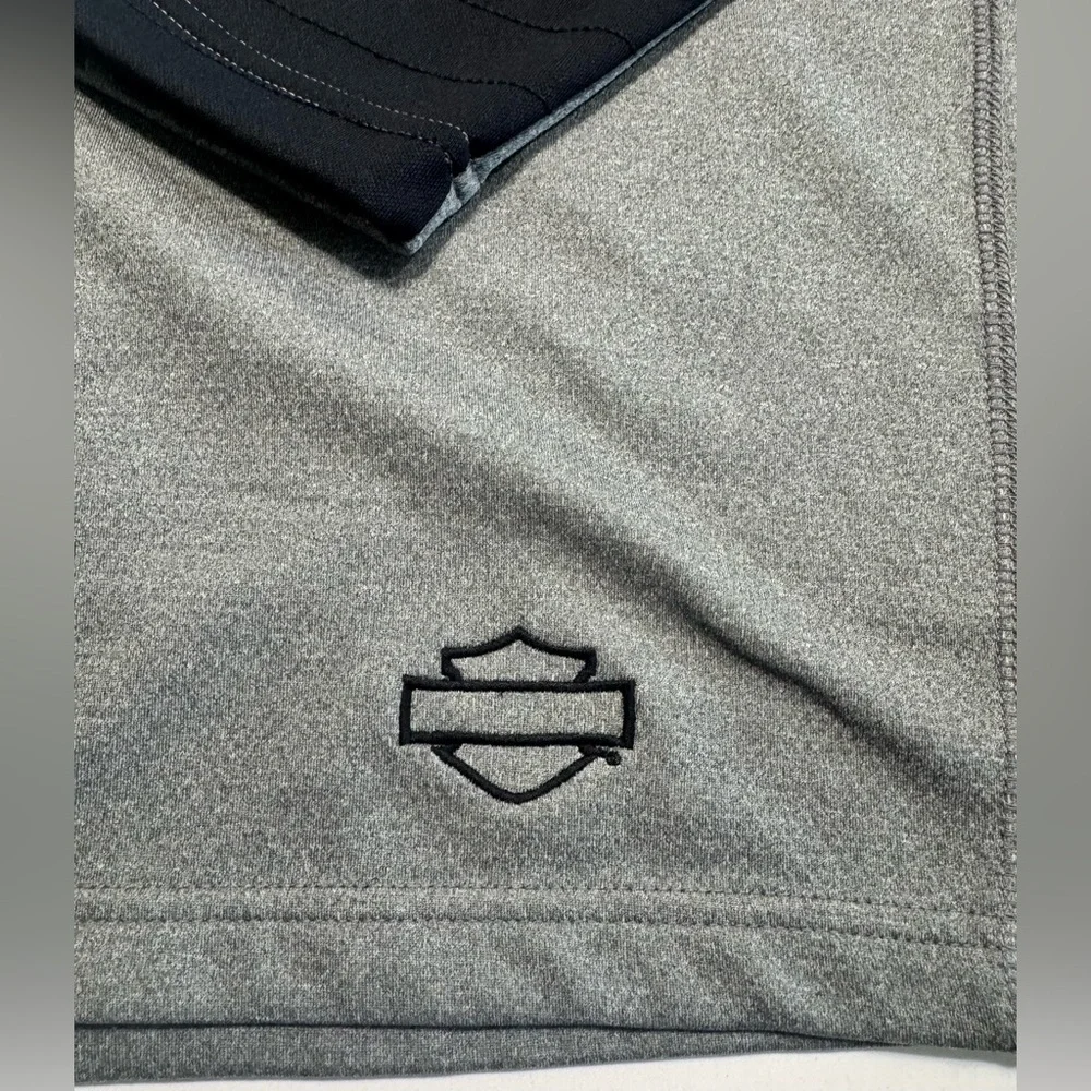 Harley Davidson Performance Long Sleeve Shirt Infrared Gray Size XL Motorcycle - Picture 4 of 14
